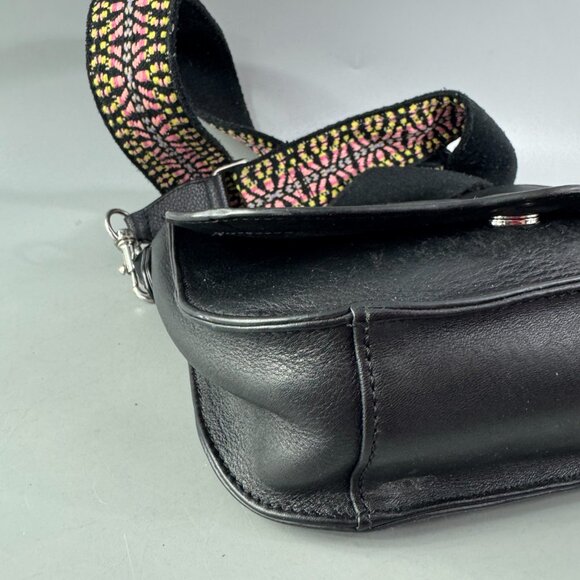 Rebecca Minkoff Black Leather Crossbody Bag - Picture 15 of 15